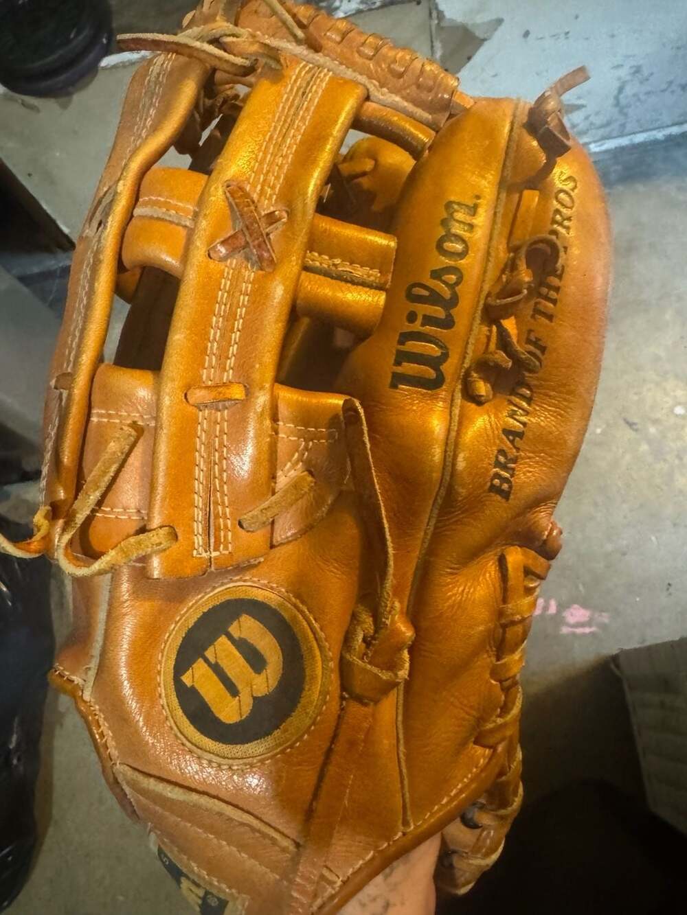Wilson BOSS SnapActionBaseballGlove A9804 Vanduver Leather SelectAmericanCowhide